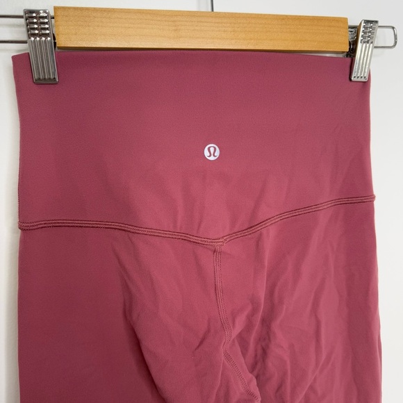 LULULEMON Misty Merlot Align Full Length 28” Leggings - Picture 5 of 6